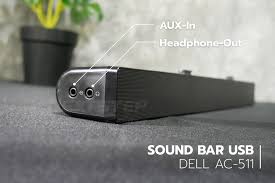 Dell AC511 Soundbar Speaker: Make Your Desktop Sound Partner